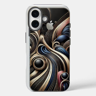 Luxe Moderne Abstracte Kunst Apple iPhone 16 Terug iPhone 16 Hoesje
