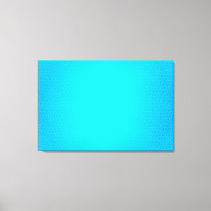 Luxe Moderne Blauwe Kunst Hemel Zon Gebrandschilde Canvas Afdruk
