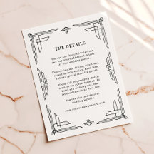 Luxe Moderne Deco | Trouwdetails