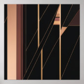 Luxe Moderne Elegante Huisdecoratie Poster (Voorkant)