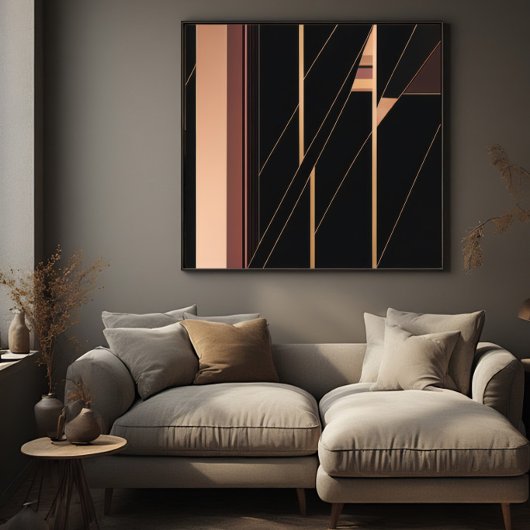 Luxe Moderne Elegante Huisdecoratie Poster