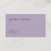 Luxe moderne geometrische art deco visitekaartje (Achterkant)