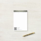 Luxe Moderne Geometrische Post-it® Notes (Op bureau)