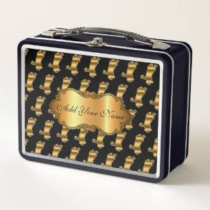 Luxe, moderne Gold Cat-add Jouw tekst
