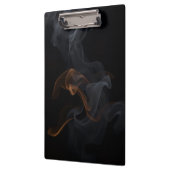 Luxe moderne Halloween rookontwerp Klembord (Links)