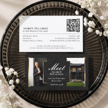 Luxe moderne professionele makelaar foto