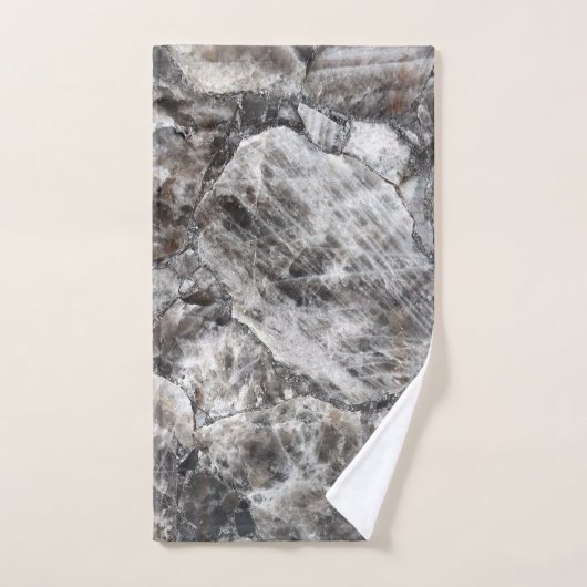 Luxe moderne rokerige kwarts bad handdoek (Handdoek)