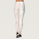 Luxe Moderne Veren Boho Collectie Leggings (Achterkant)