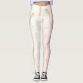 Luxe Moderne Veren Boho Collectie Leggings (Voorkant)