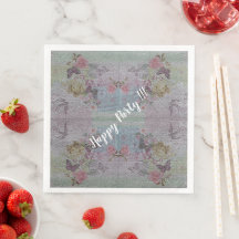Luxe Moderne Vintage Bloemrijke Roos