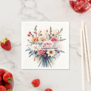 Luxe Moderne Wilde Bloemen Mooie Collectie Servet