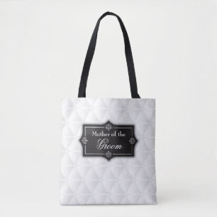 Luxe moeder van de bruidegom bruiloft Canvas tas