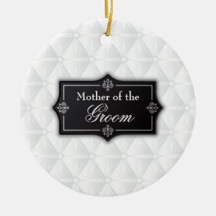 Luxe moeder van de bruidegom bruiloft   Keramische Keramisch Ornament