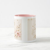 Luxe Moederdag Mok Goud Elegante Flora (Midden)