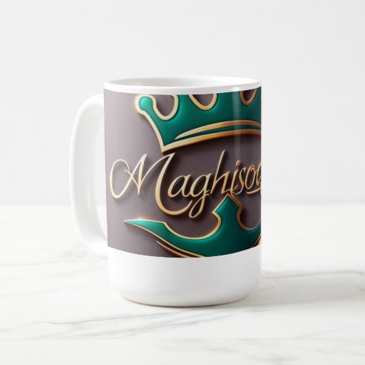 Luxe Mok met elegant design – een stijlvolle touch (Voorkant links)