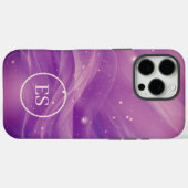 Luxe monogram Abstracte golf Case-Mate iPhone Case (Achterkant (horizontaal))