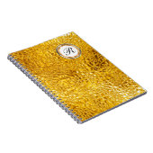 Luxe Monogram Notebook Journal Notitieboek (Rechterzijde)