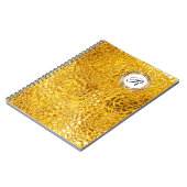 Luxe Monogram Notebook Journal Notitieboek (Linkerzijde)