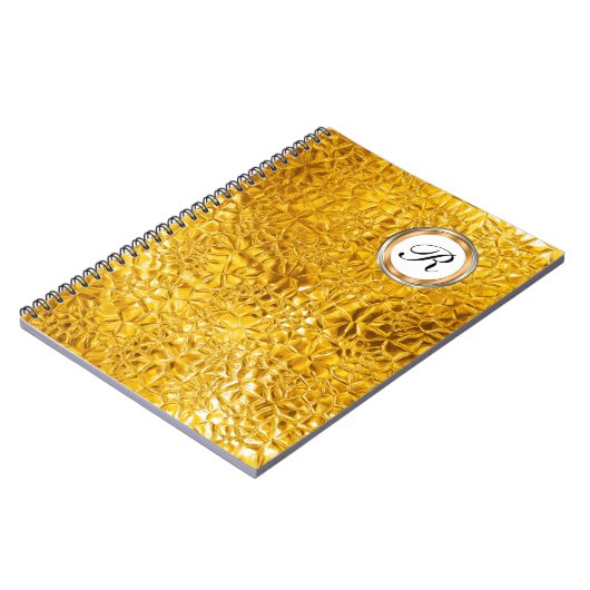 Luxe Monogram Notebook Journal Notitieboek (Linkerzijde)