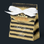 Luxe monogrammen Popular Black Gold Glitter Bedankdoosjes<br><div class="desc">Luxe Monogrammed Popular Black Gold Glitter Favor Box - (Type BOKI412 in de site browser om het aanbod van al mijn creaties te zien. Bedankt. ) - Gepersonaliseerd Product - Bekijk onze andere producten en collecties, kies een geschenk voor u en uw dierbaren. Bedankt voor het kopen in onze winkel....</div>