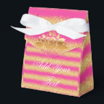 Luxe monogrammen Popular Pink Gold Glitter Bedankdoosjes<br><div class="desc">Luxe Monogrammed Popular Pink Gold Glitter Favor Box - (Type BOKI412 in de site browser om het aanbod van al mijn creaties te zien. Bedankt. ) - Gepersonaliseerd Product - Bekijk onze andere producten en collecties, kies een geschenk voor u en uw dierbaren. Bedankt voor het kopen in onze winkel....</div>