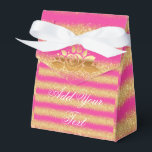 Luxe monogrammen Popular Pink Gold Glitter Bedankdoosjes<br><div class="desc">Luxe Monogrammed Popular Pink Gold Glitter Favor Box - (Type BOKI412 in de site browser om het aanbod van al mijn creaties te zien. Bedankt. ) - Gepersonaliseerd Product - Bekijk onze andere producten en collecties, kies een geschenk voor u en uw dierbaren. Bedankt voor het kopen in onze winkel....</div>