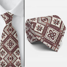 Luxe Moorseh Halsdoek in Bourgondi