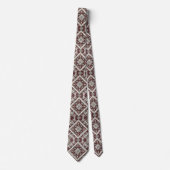 Luxe Moorseh Halsdoek in Bourgondi Stropdas (Voorkant)