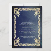  luxe mousserende kleding tiara Quinceañera Kaart (Achterkant)