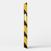 Luxe naadloos zigzagpatroon Case-Mate iPhone case (Achterkant / Rechts)