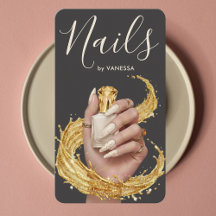 Luxe Nagelstylist Manicurist Cloud Dancer Goud