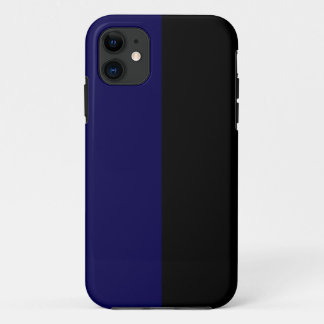 Luxe Navy en Zwart  iPhone Cases