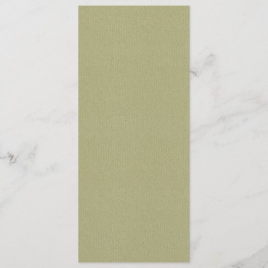 LUXE NAVY FAUX GOLD KRAFT ELEGANT ROOS FLORAL MENU (Achterkant)