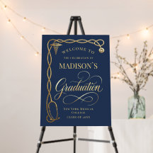 Luxe Navy & Goud Medisch
