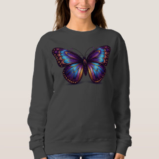 Luxe Neon Vlinder Dames Trui