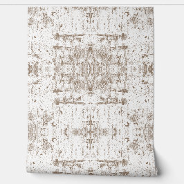 Luxe Neutraal Abstract Grunge Naadloos Patroon Behang