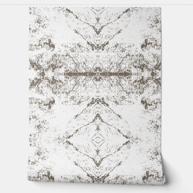 Luxe Neutraal Abstract Naadloos Patroon Behang (Afrollen)