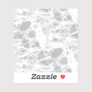 Luxe neutrale abstracte vinyl sticker