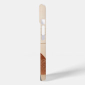 Luxe neutrale geometrische esthetiek Case-Mate iPhone case (Achterkant / Links)