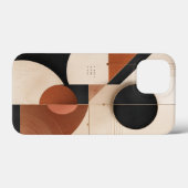 Luxe neutrale geometrische esthetische iPhone 13 M Case-Mate iPhone Case (Achterkant (horizontaal))