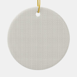 Luxe neutrale kerstversiering keramisch ornament