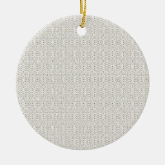 Luxe neutrale kerstversiering keramisch ornament (Voorkant)