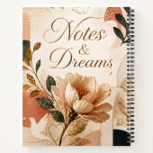 Luxe Notities & Dromen Dagboek Notitieboek (Achterkant)