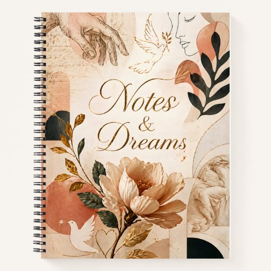 Luxe Notities & Dromen Dagboek Notitieboek (Voorkant)