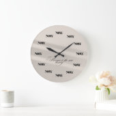 Luxe "NU" wandklok (Huis)
