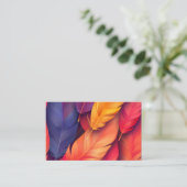 Luxe Oceania Matte Visitekaartje Design (Staand voorkant)