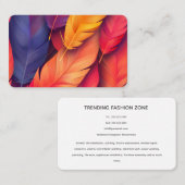 Luxe Oceania Matte Visitekaartje Design (Voorkant / Achterkant)