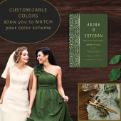 Luxe Oerwoud Folie Uitnodiging