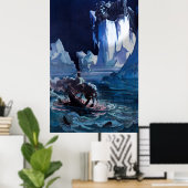 Luxe of Lifeboten Poster (Thuiskantoor)