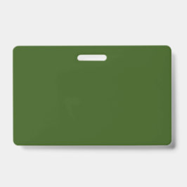 Luxe Olijfgroene Minimalistische Event Badges